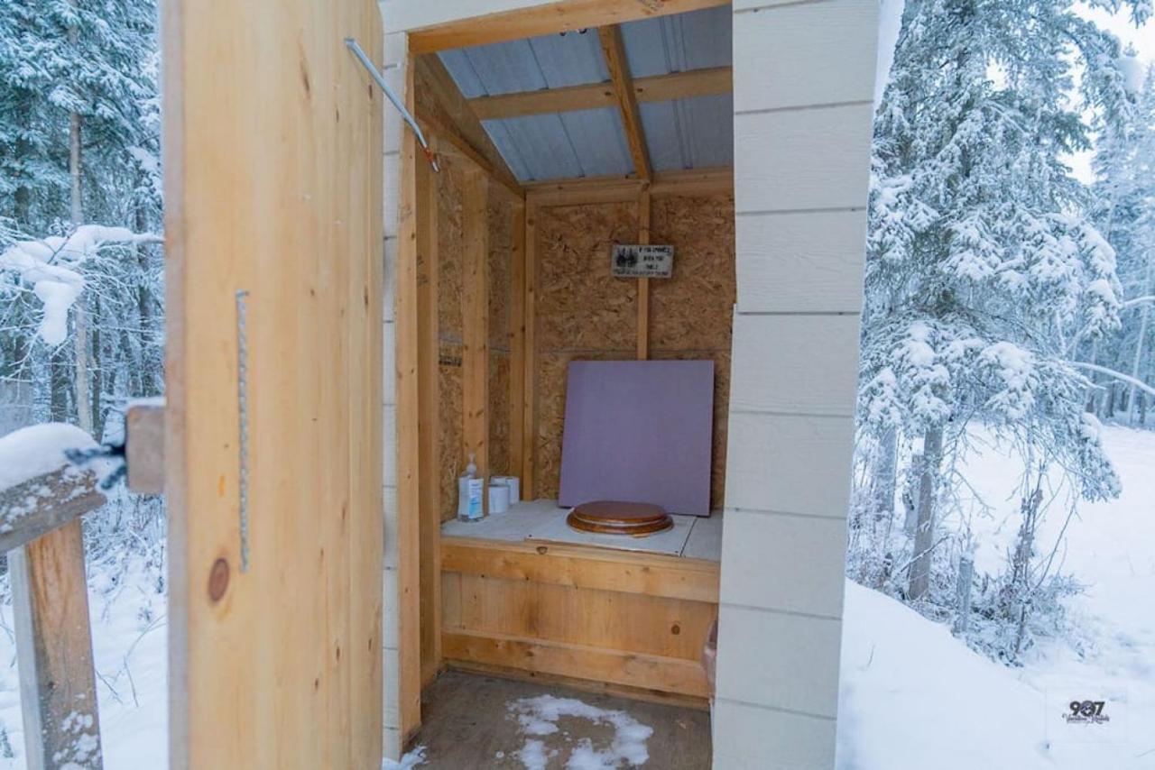 Studio Log Dry Cabin| Aurora Views! Villa Fairbanks Exterior photo